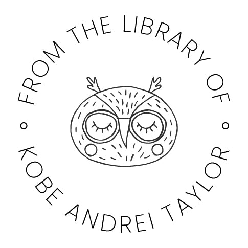 Book Embosser - Sleepy Owl