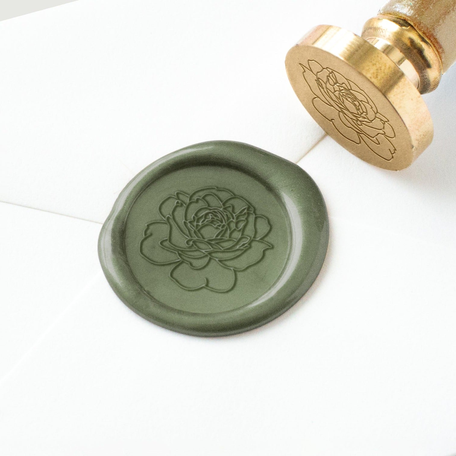 Wax Seal - Peony