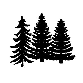 Wax Seal Stamp - Pine Trees