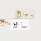 Stamp - Reindeer Special Delivery