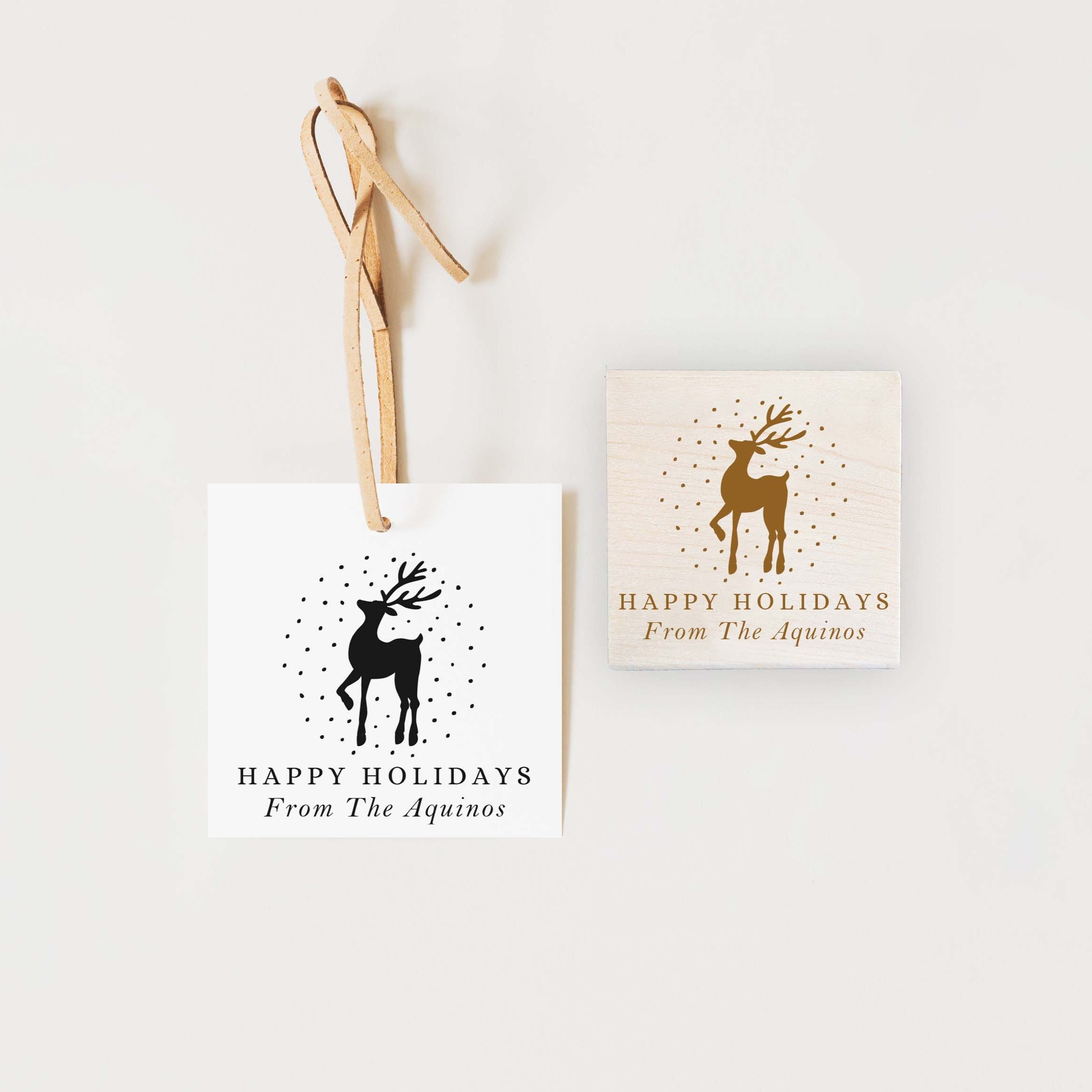 Stamp - Reindeer Name