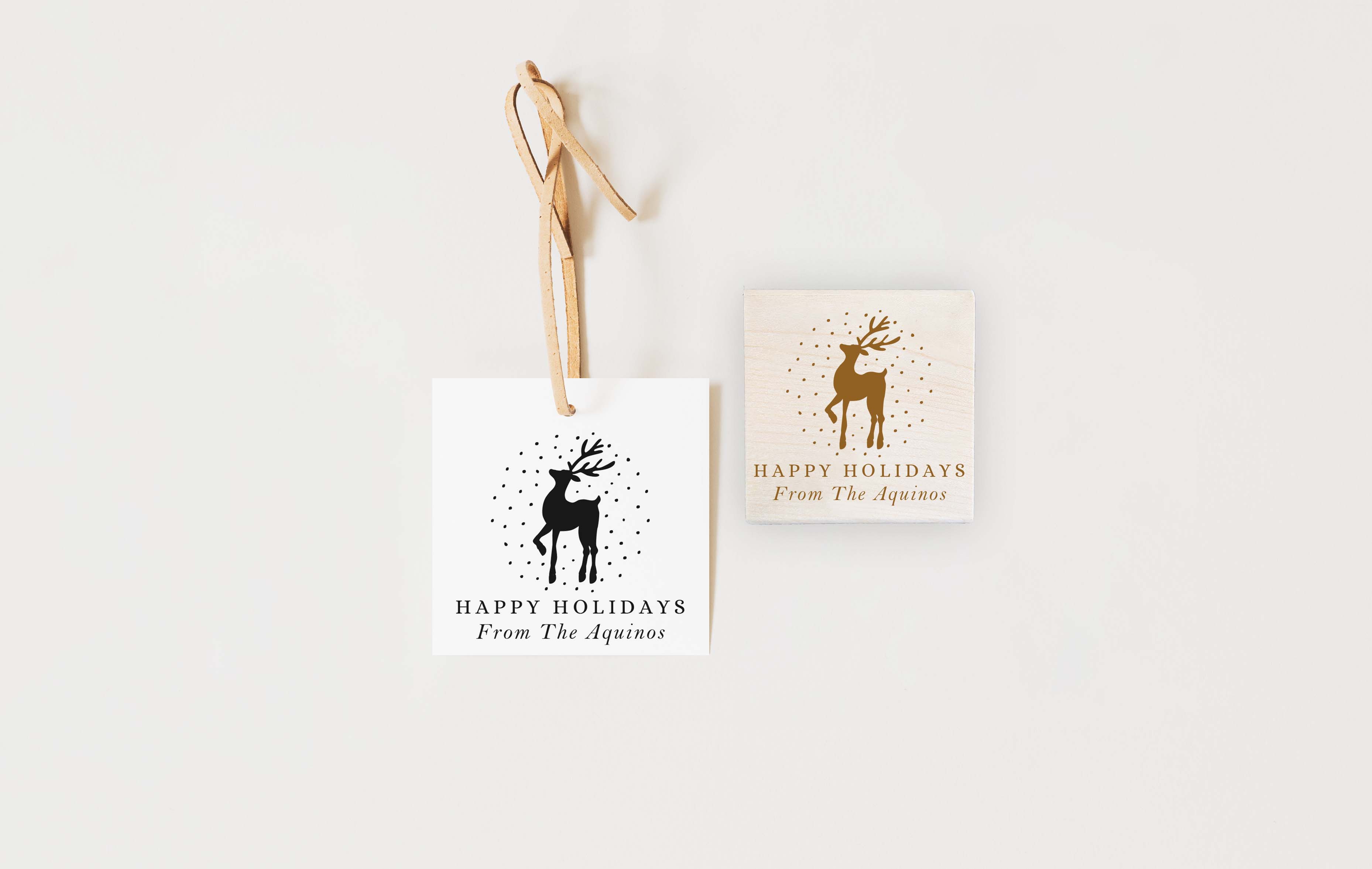 Stamp - Reindeer Name