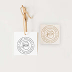 Stamp - Santa Circle