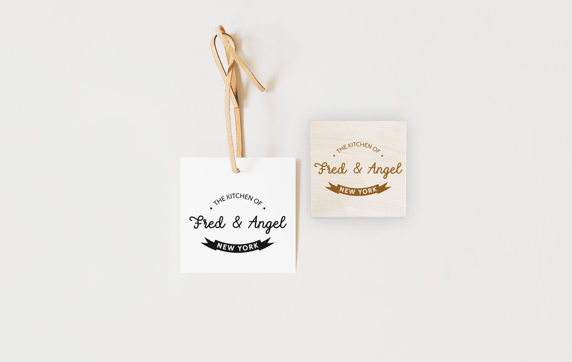 Stamp - Fred & Angel