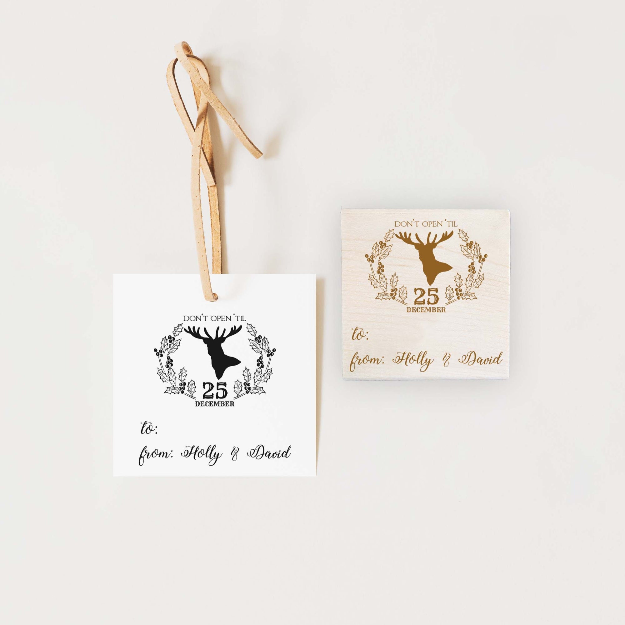 Stamp - Reindeer Christmas