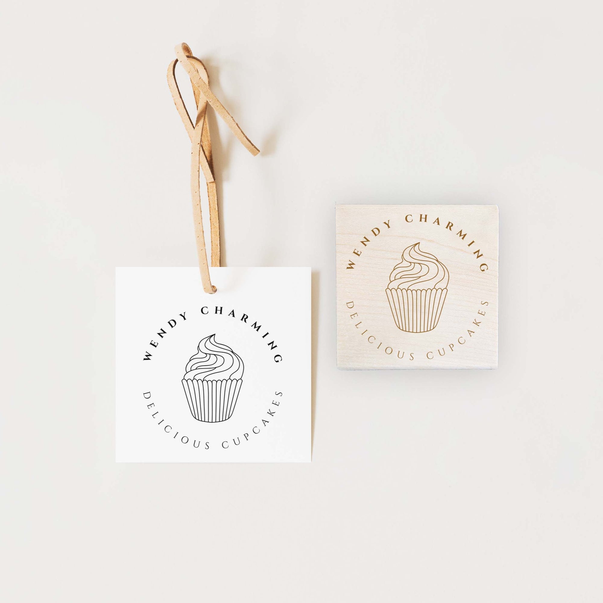 Stamp - Delicious Cupcake