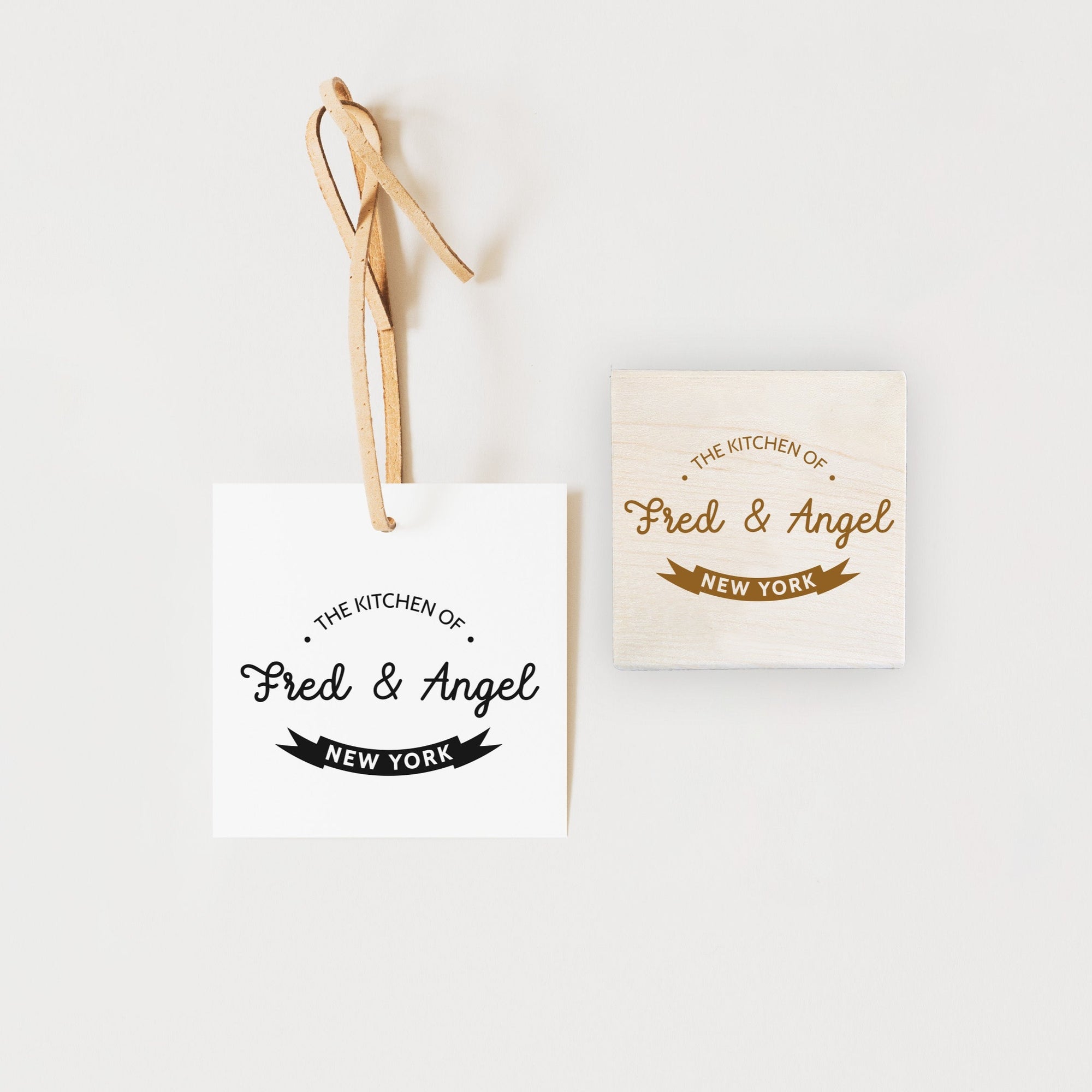 Stamp - Fred & Angel