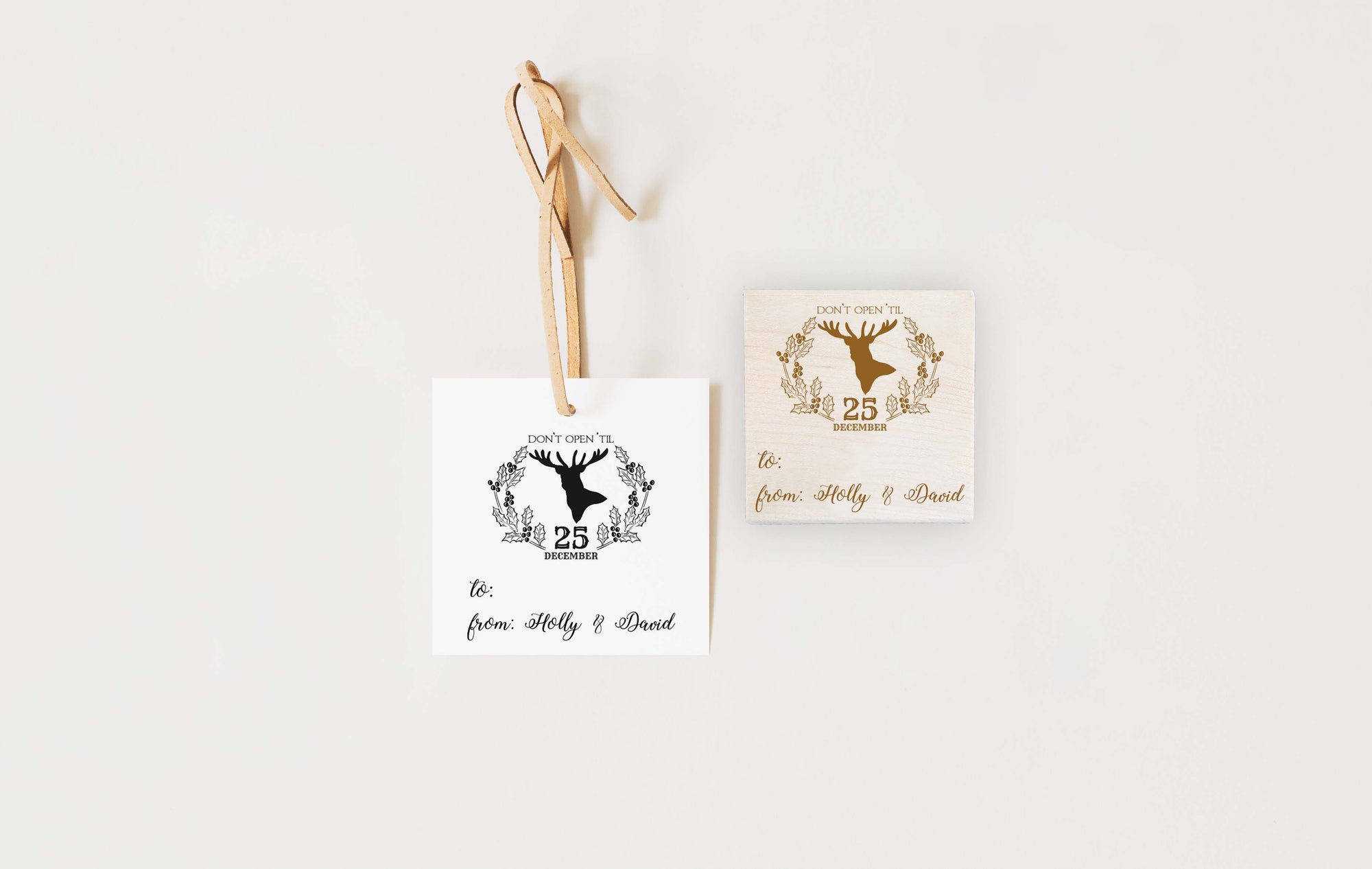 Stamp - Reindeer Christmas