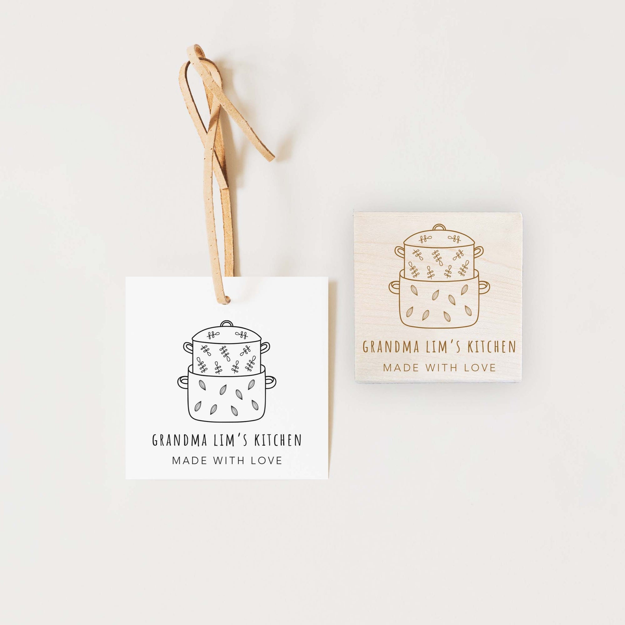 Stamp - Kitchen Pots