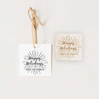 Stamp - Happy Holidays Fireworks