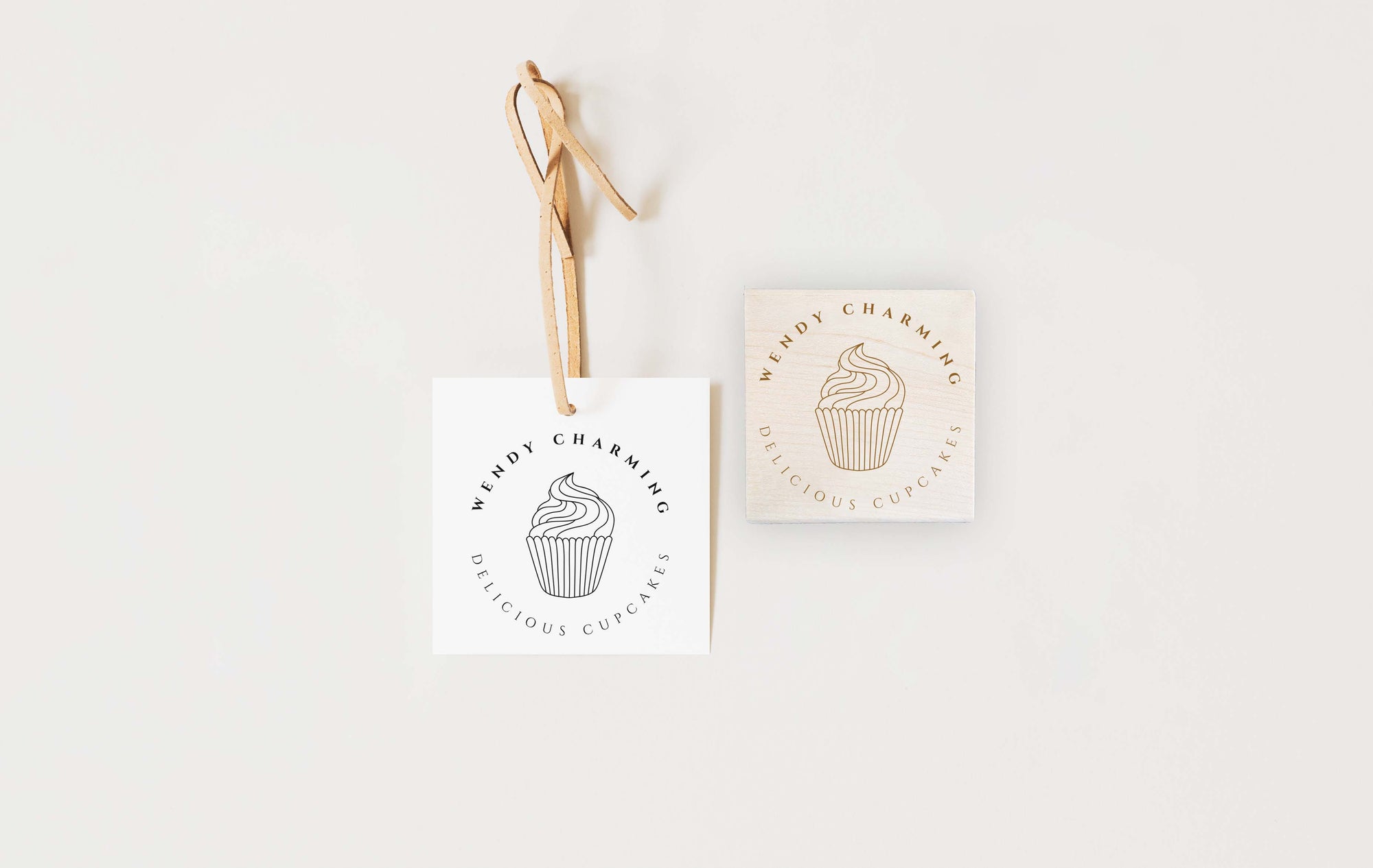 Stamp - Delicious Cupcake