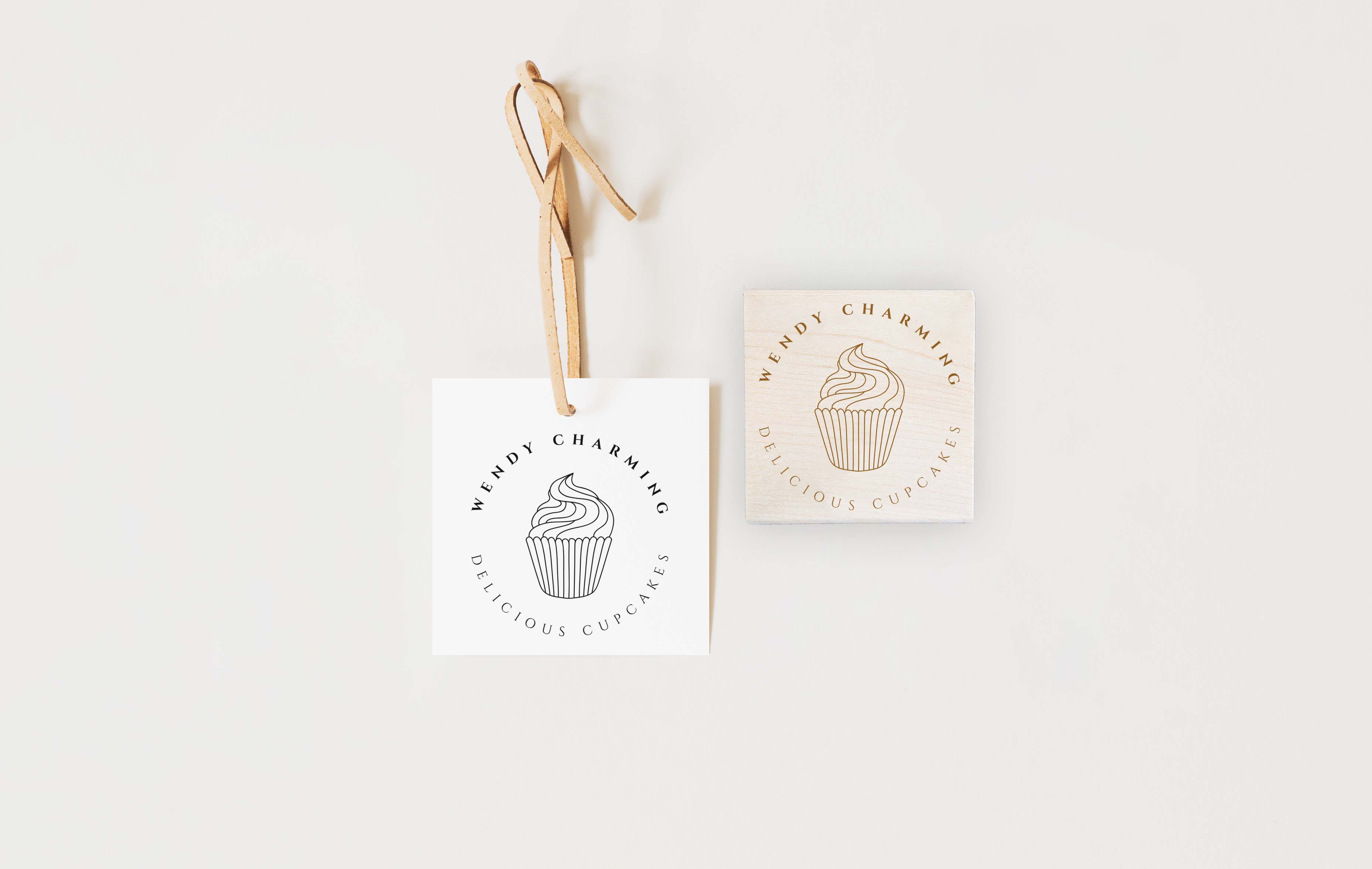 Stamp - Delicious Cupcake