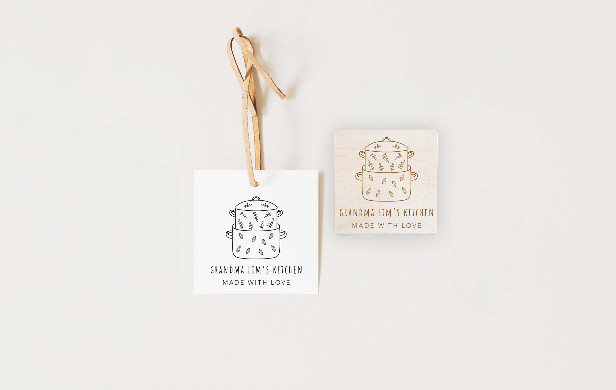 Stamp - Kitchen Pots