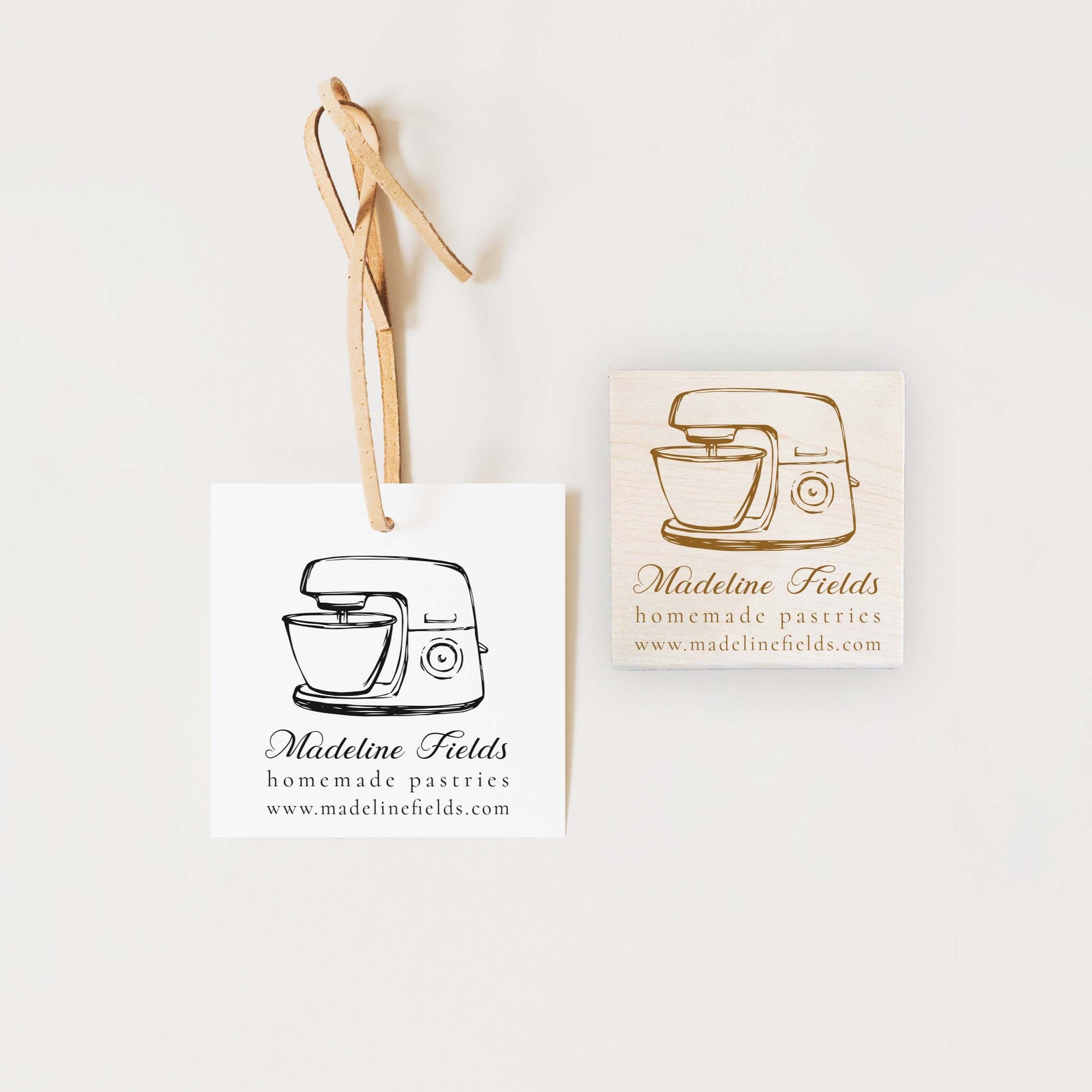 Stamp - Baking Mixer Handdrawn