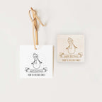 Stamp - Snowing Snowman