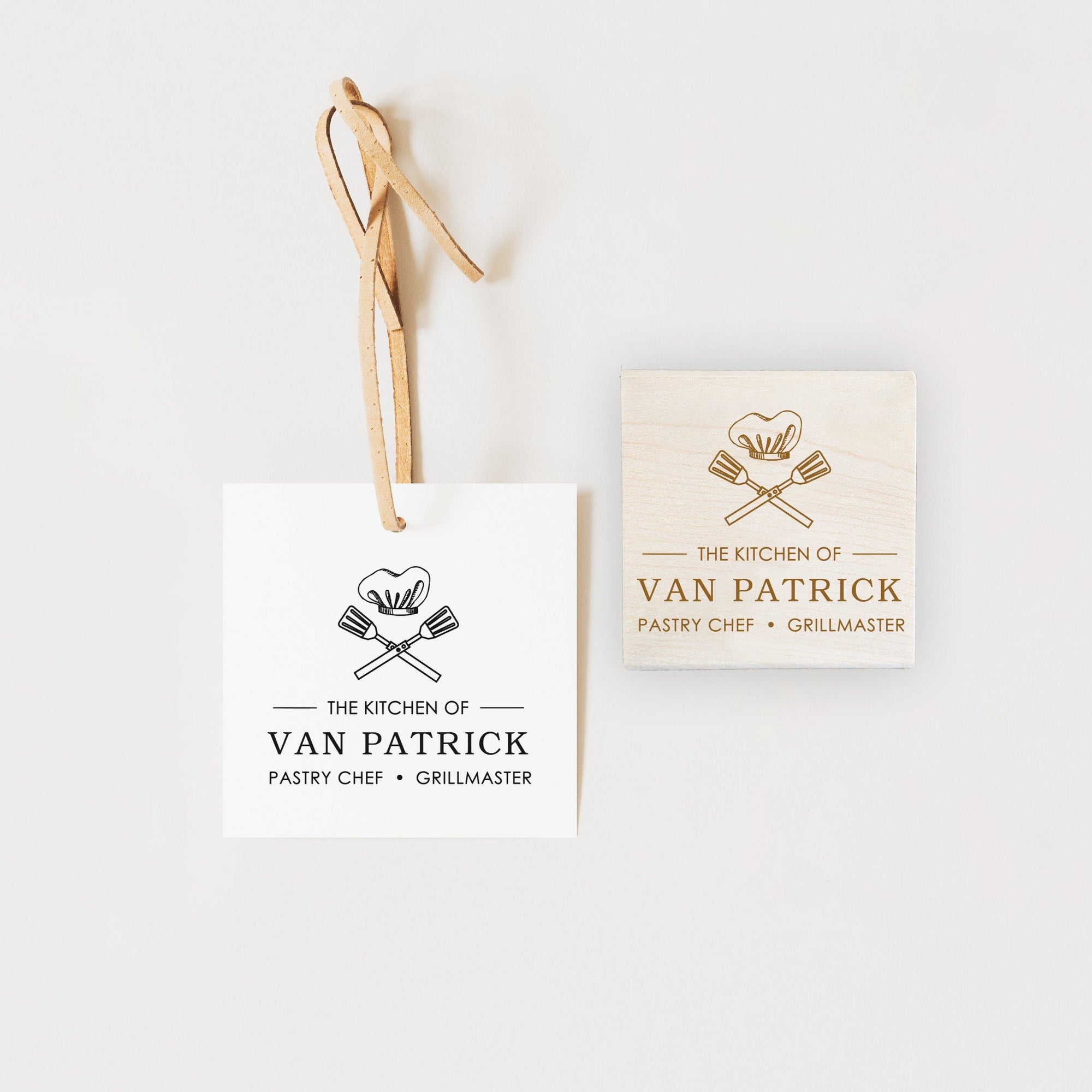 Stamp - Chef's Hat and Spatulas