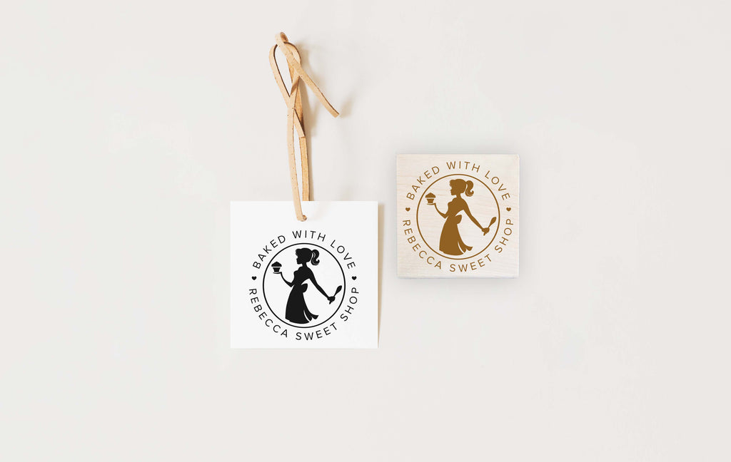 Stamp - Girl Baker