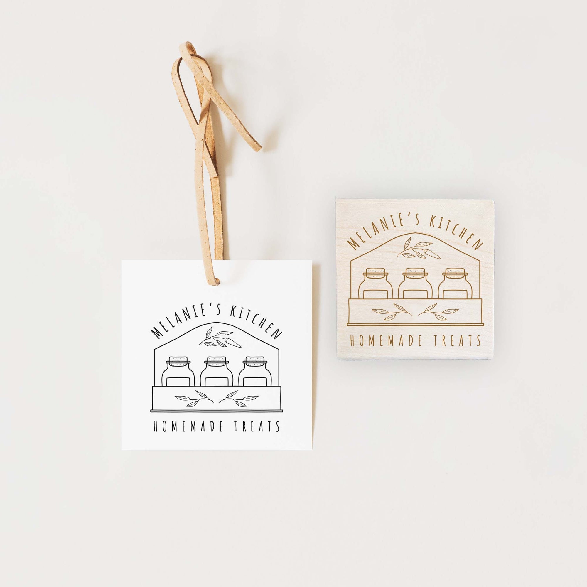 Stamp - Kitchen Jars