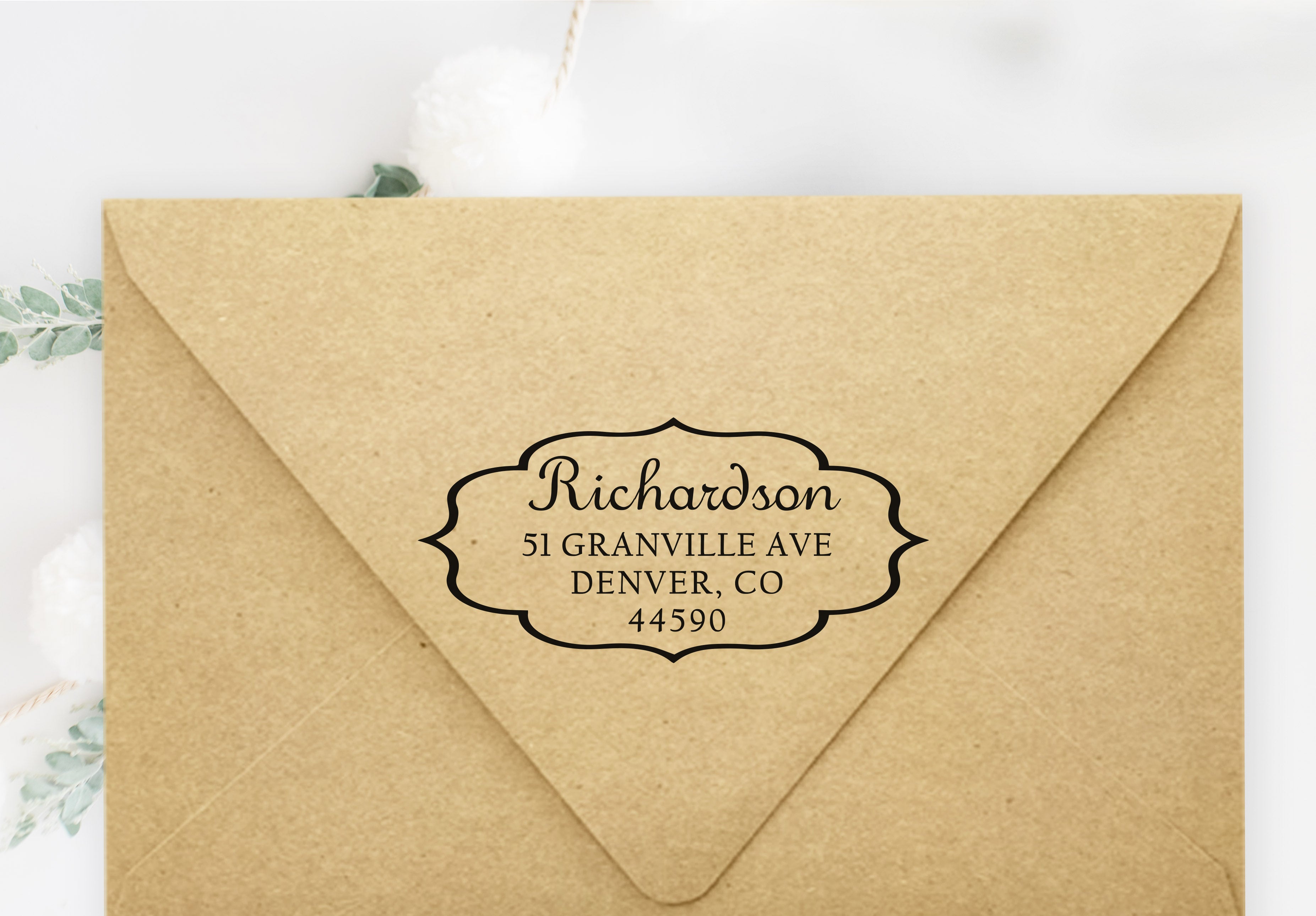 Richardson Address Stamp