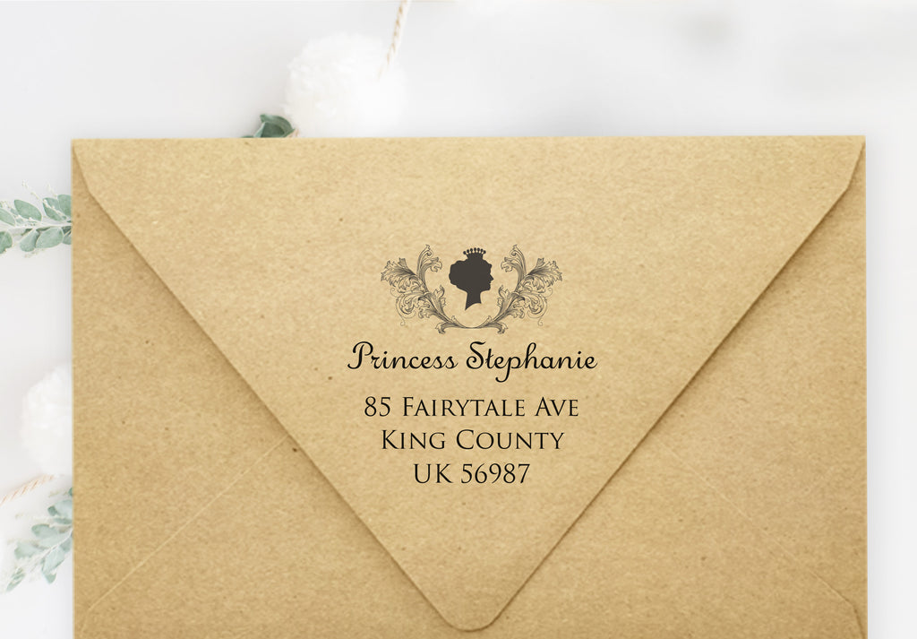 Princess Address Stamp
