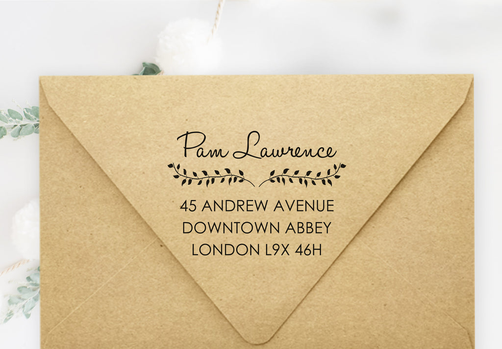 Pam Lawrence Address Stamp