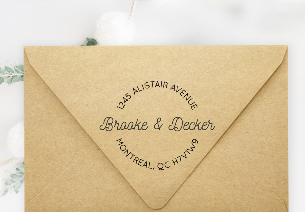 Brooklyn Address Stamp