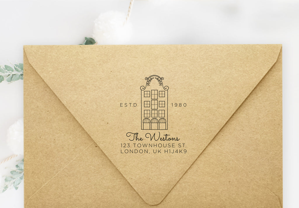 Townhouse Address Stamp
