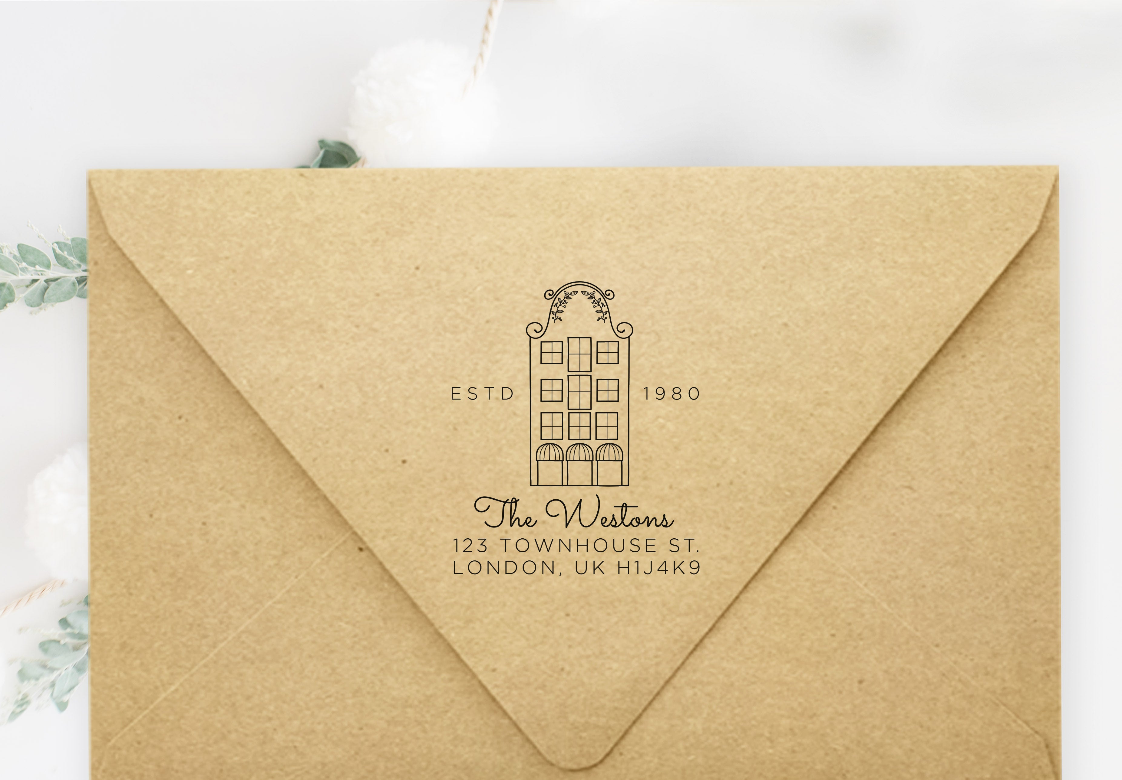 Townhouse Address Stamp