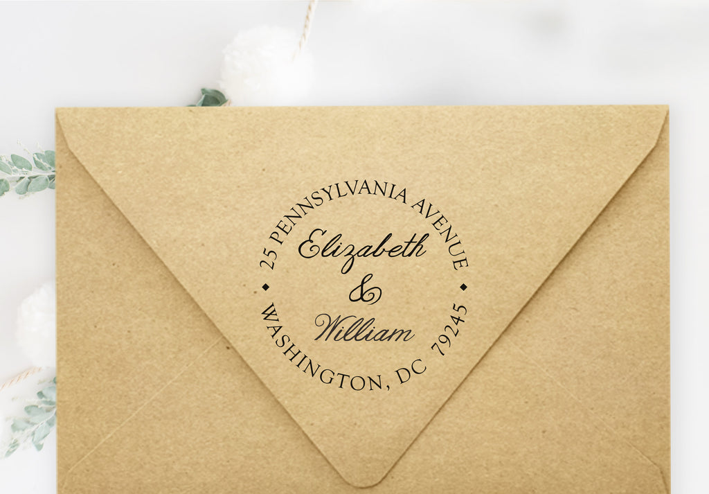 Elizabeth Address Stamp
