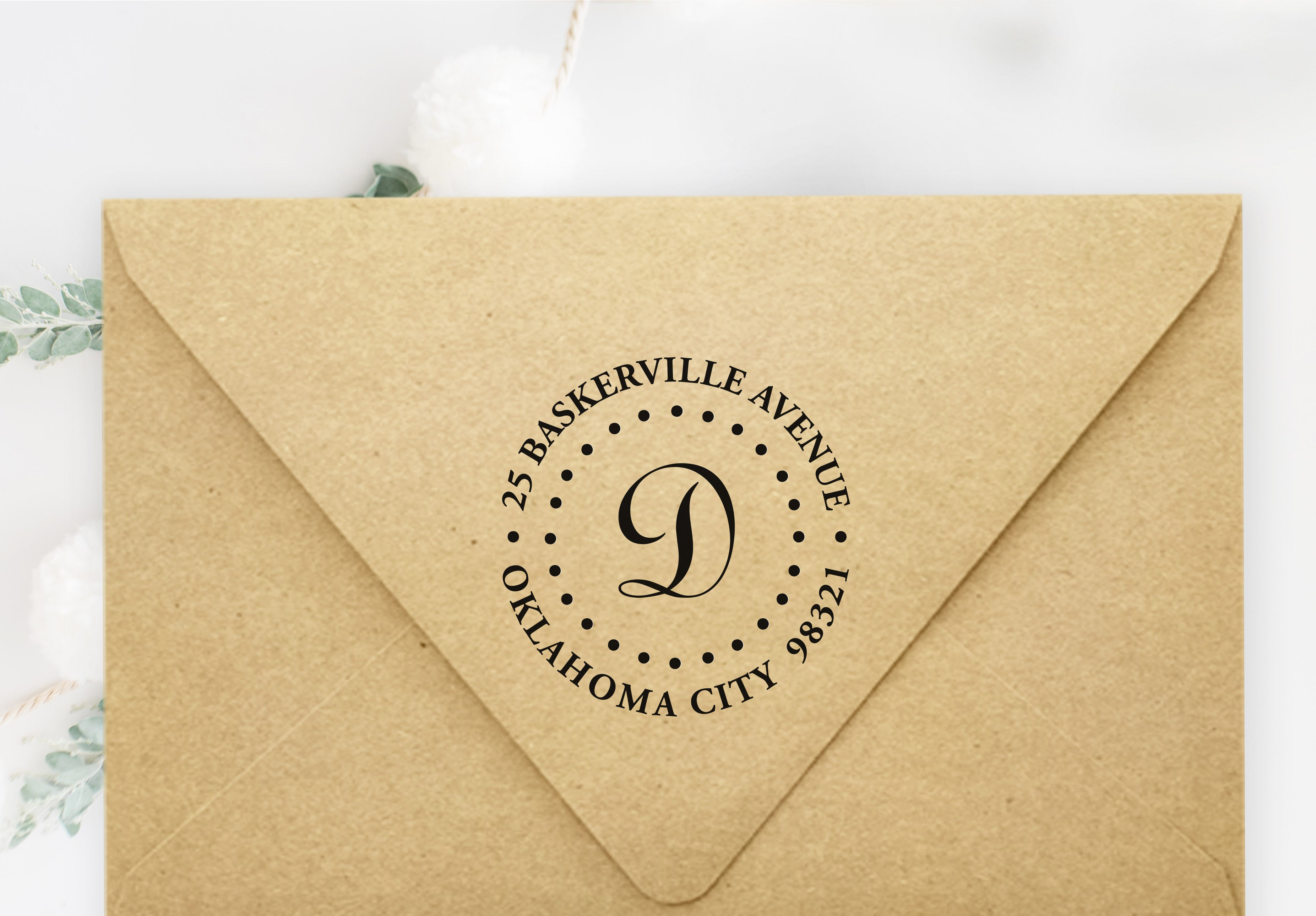 Script Initial Address Stamp