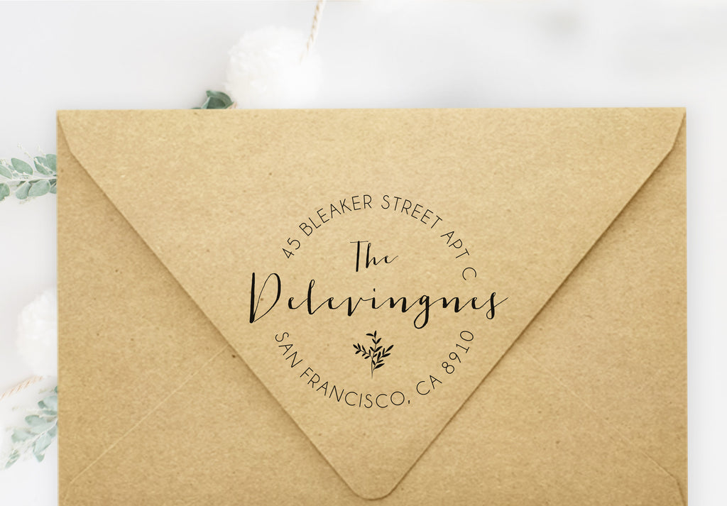 Delevingne Address Stamp