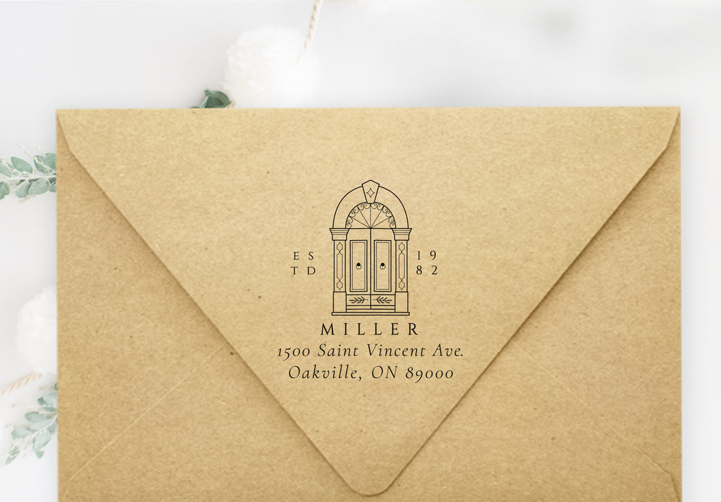 Door Address Stamp
