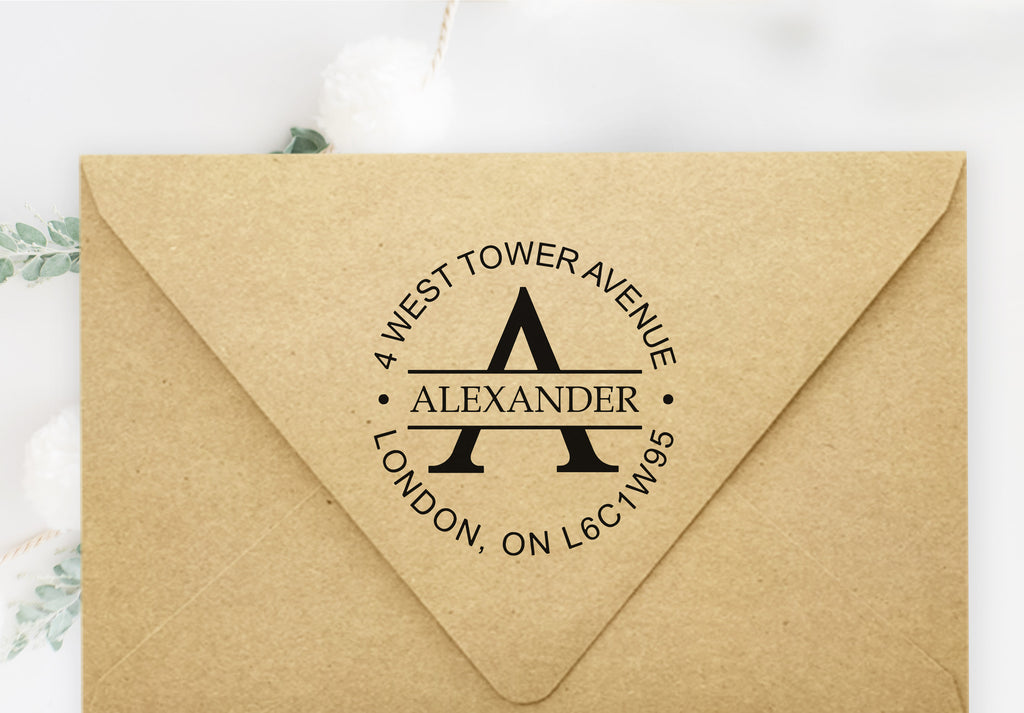 Alexander Address Stamp