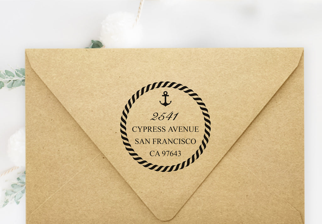 Nautical Address Stamp