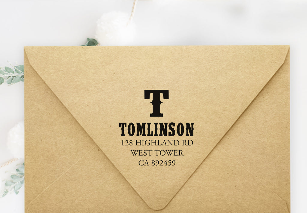 Tomlinson Address Stamp