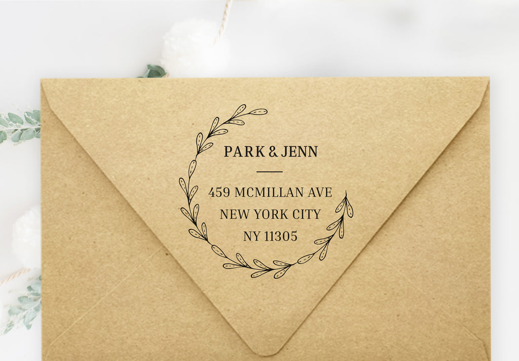 Park Wedding Stamp