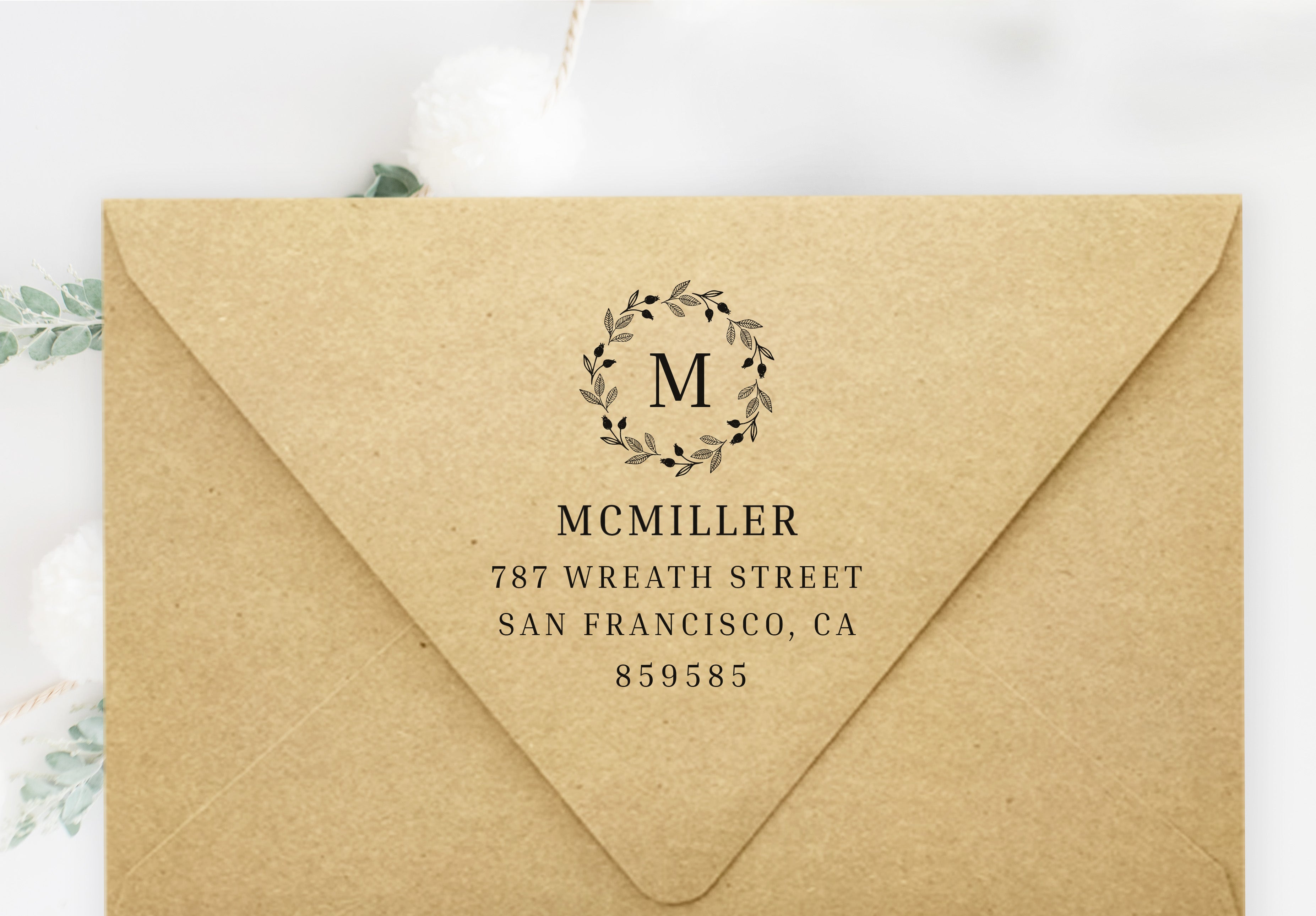 McMiller Address Stamp