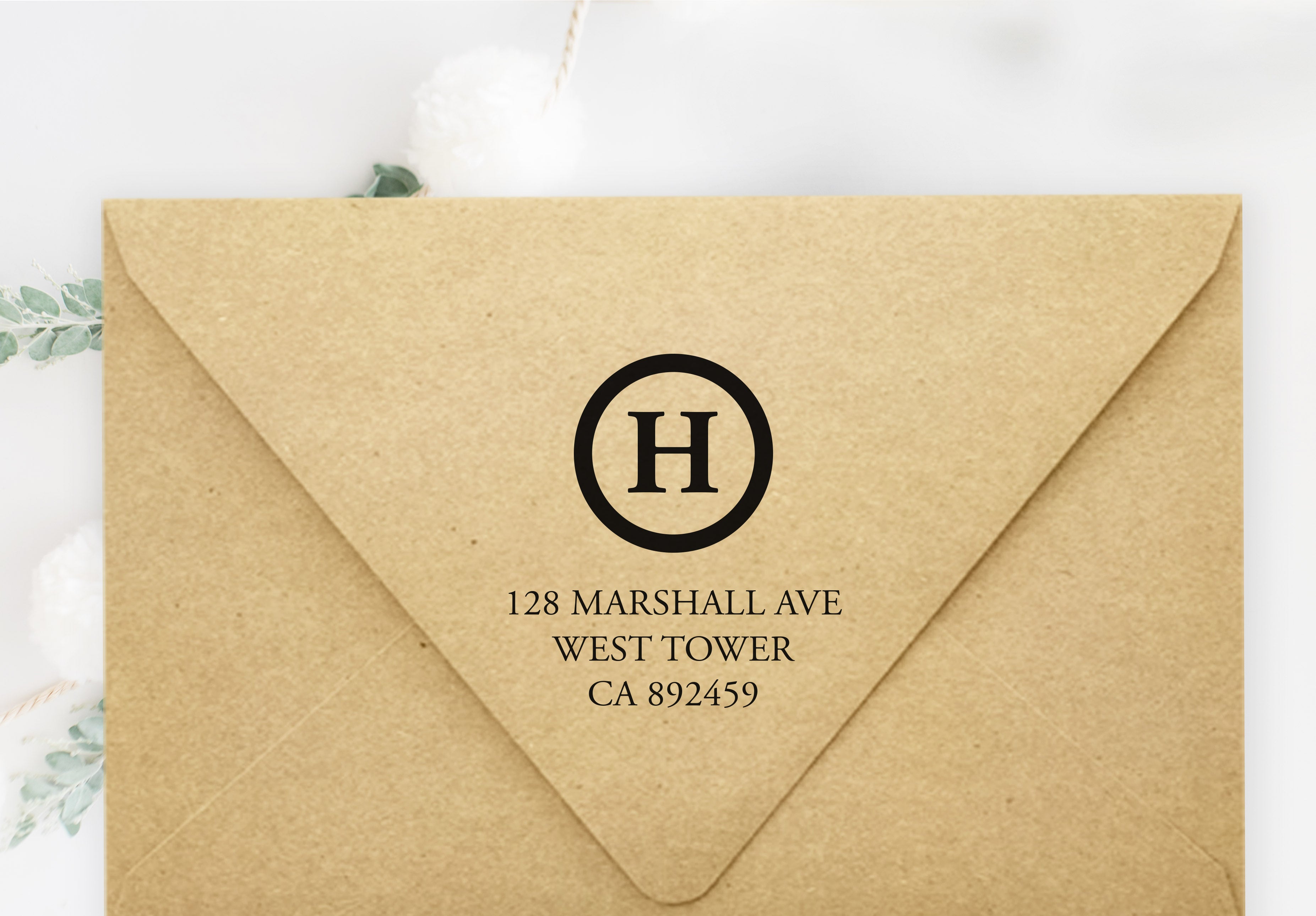 Highland Address Stamp
