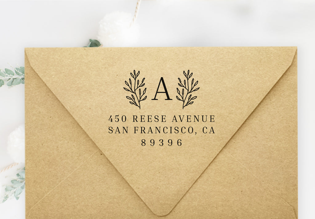 Between Branches Address Stamp