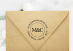 Stamp - Dotted Circle Monogram