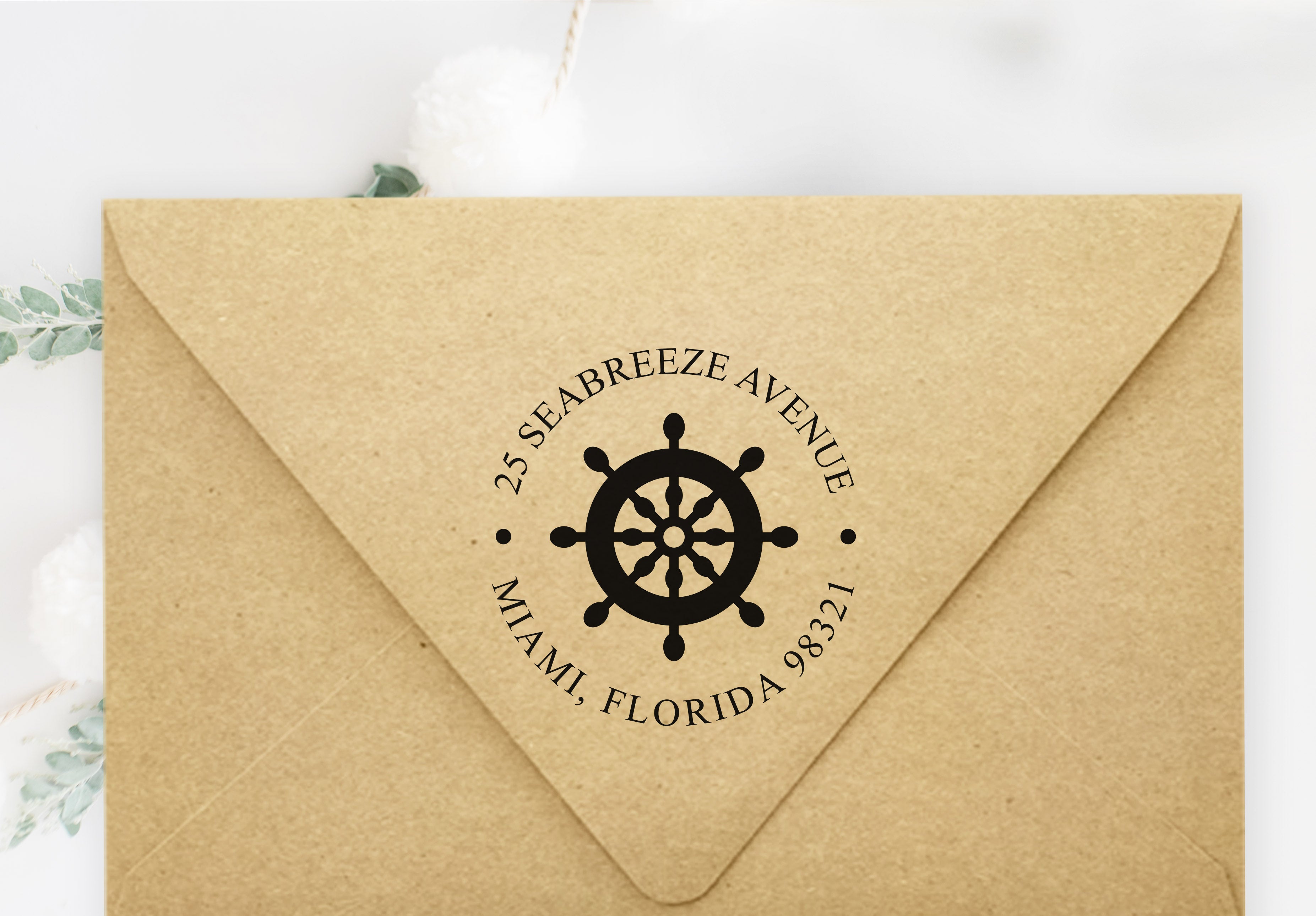 Wheel Address Stamp