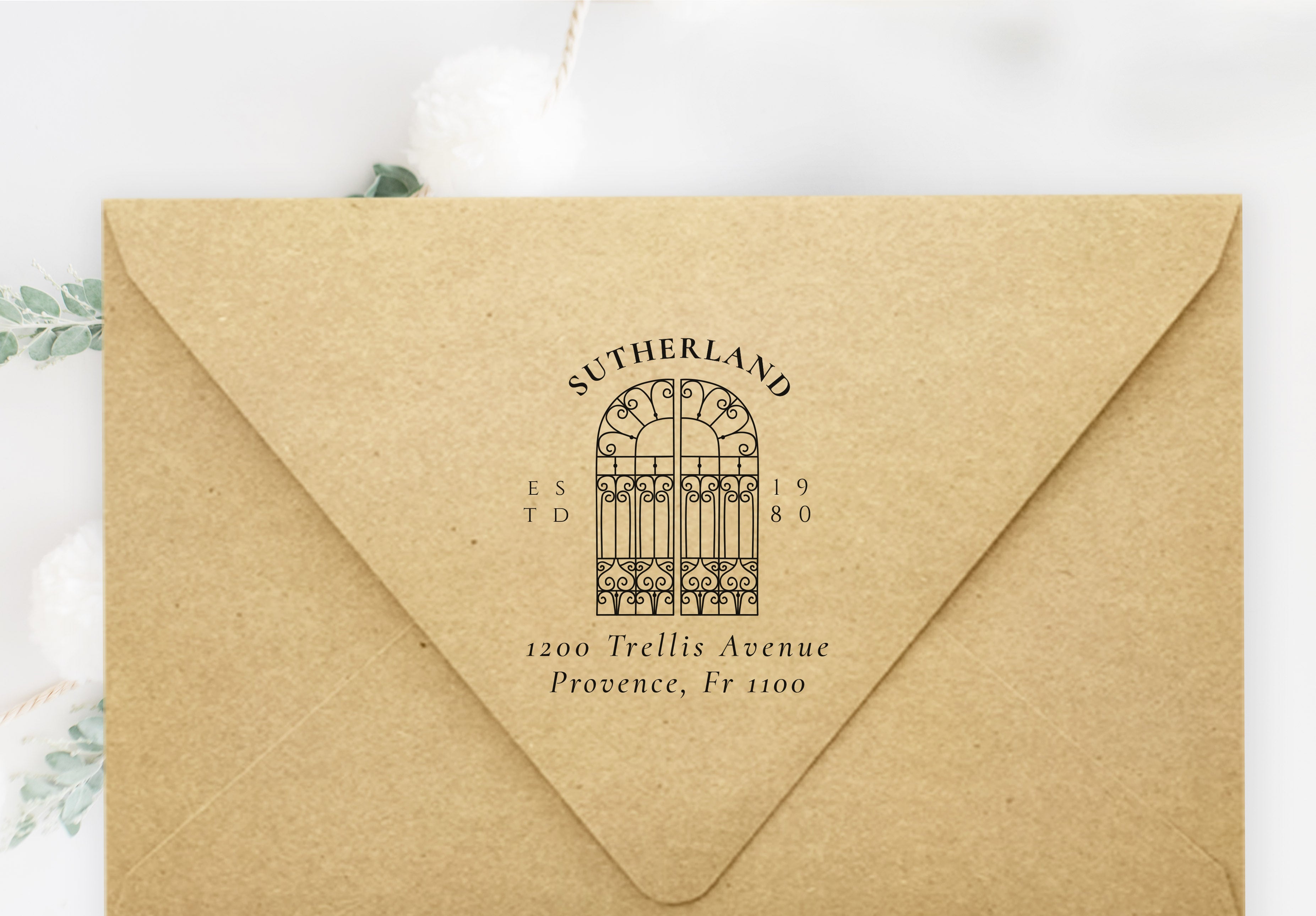 Sutherland Address Stamp