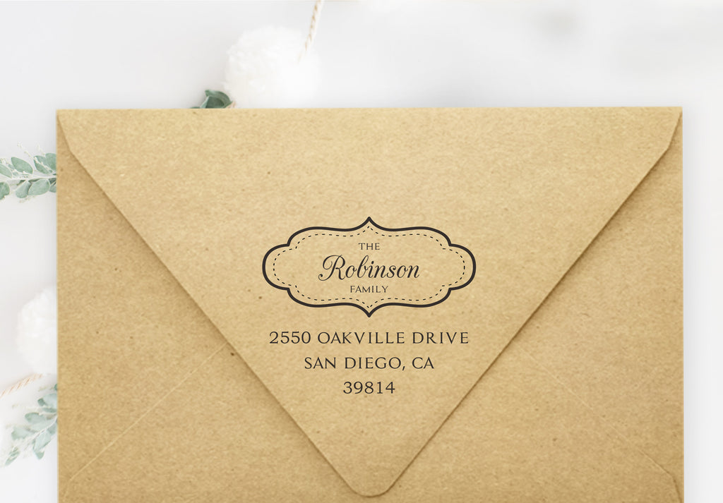 Robinson Address Stamp