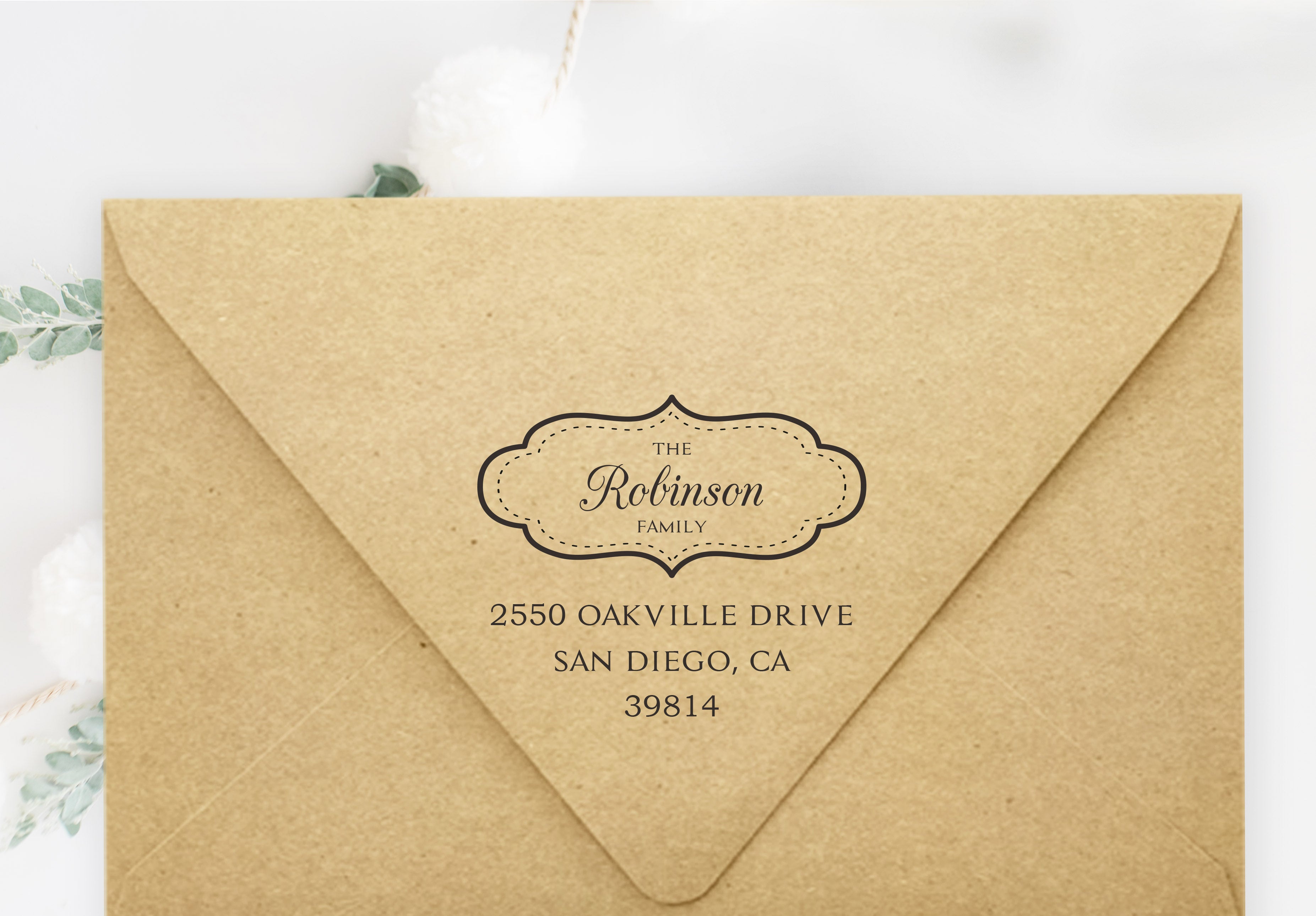 Robinson Address Stamp