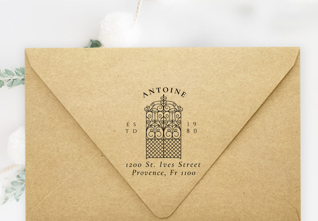 Antoine Address Stamp