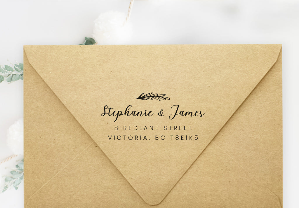 Stephanie Address Stamp
