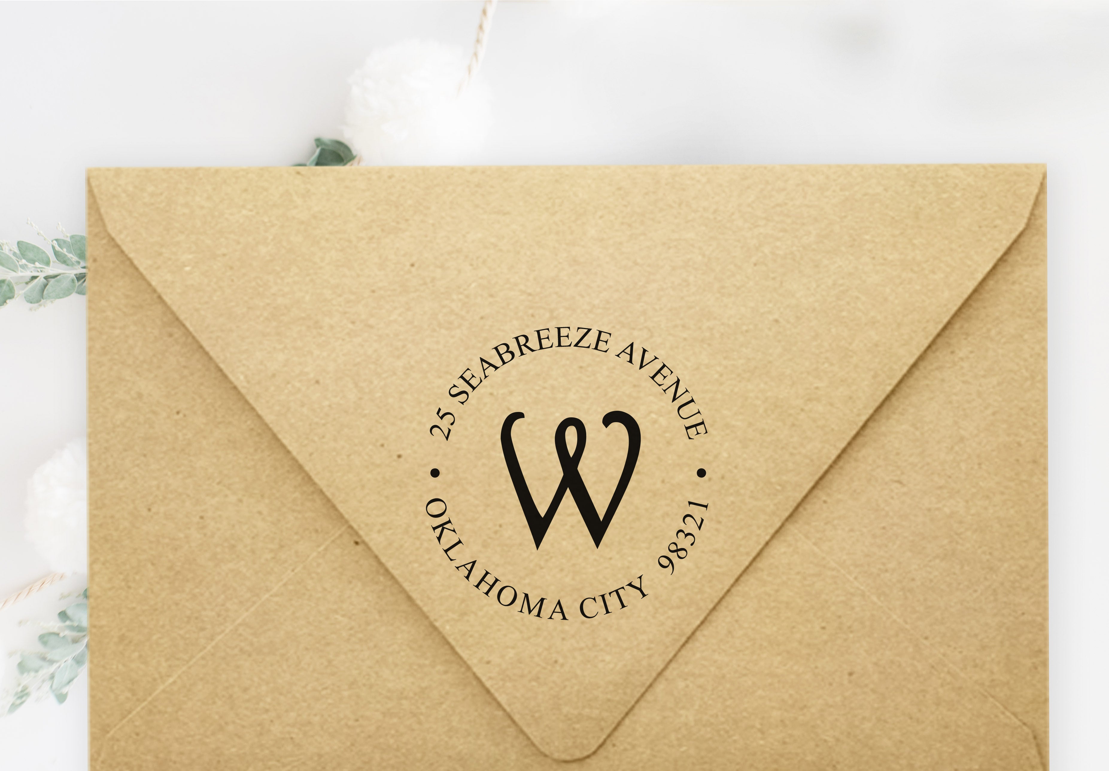 Waves Address Stamp