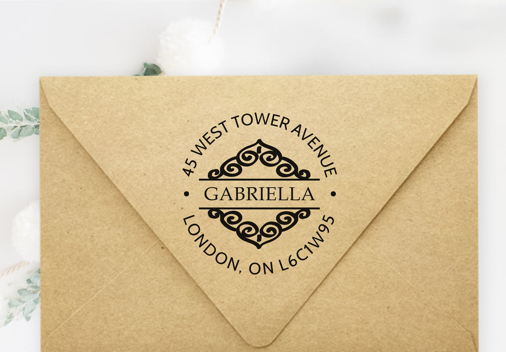 Gabriella Address Stamp