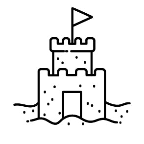 Wax Seal - Sandcastle
