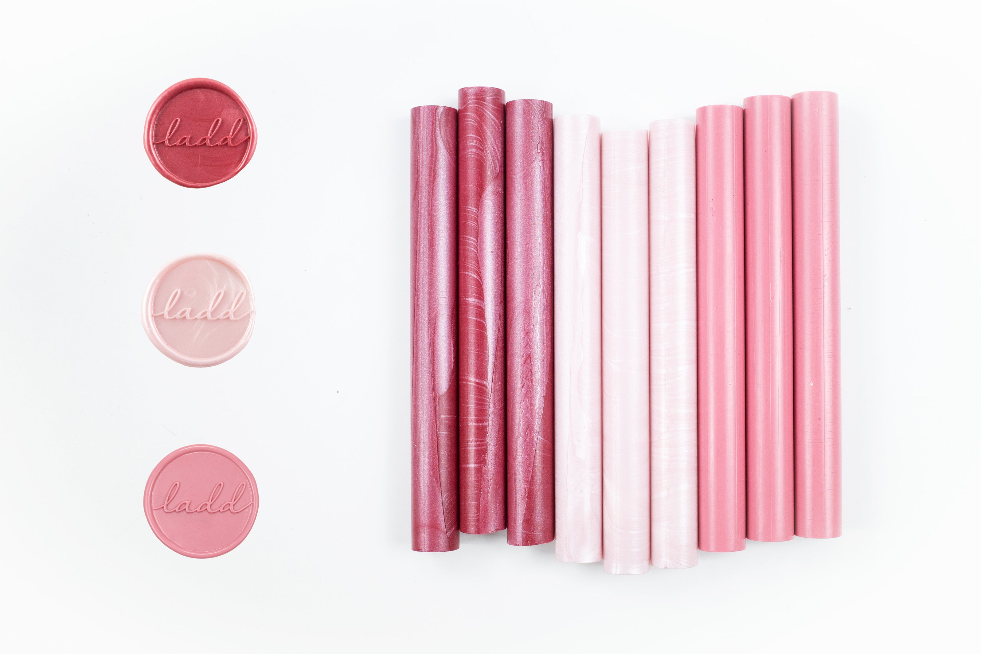 Valentine Sealing Wax + Wax Stamp Bundle